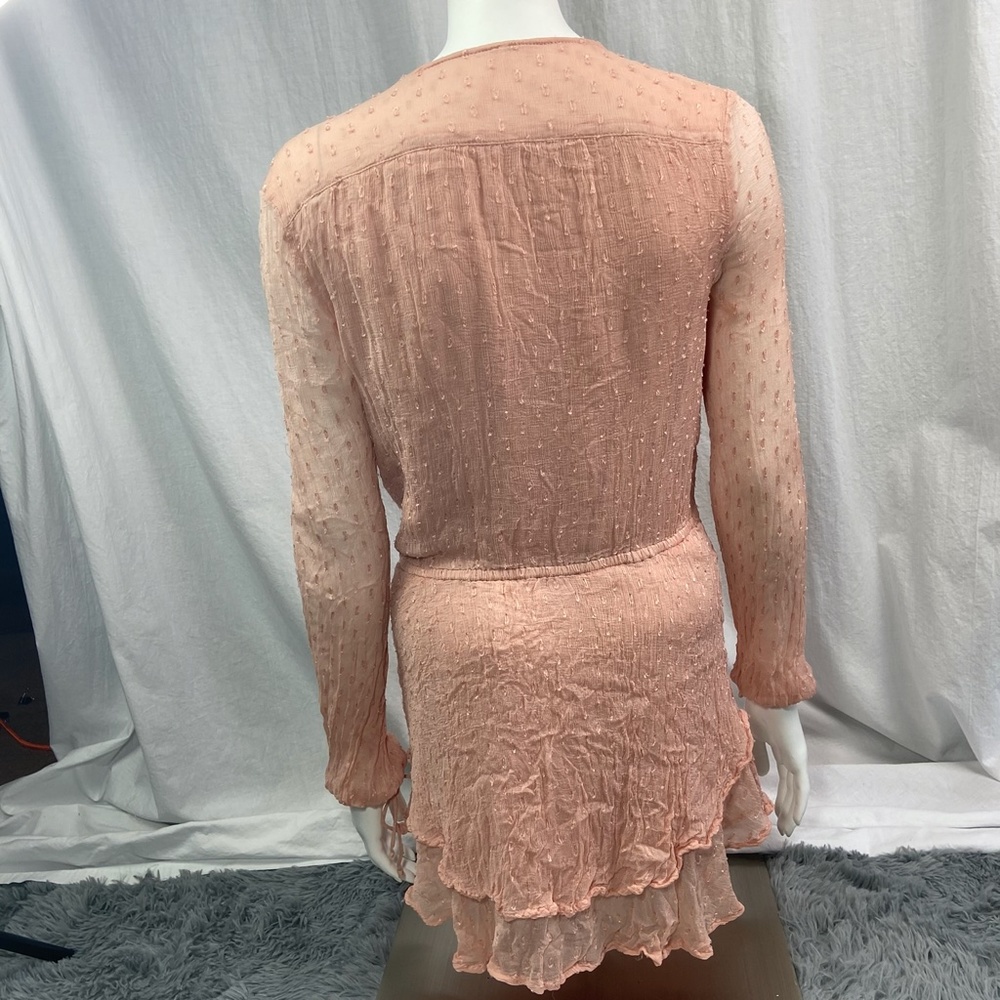Free People Daliah Wrap Mini Dress - Picture 7 of 7